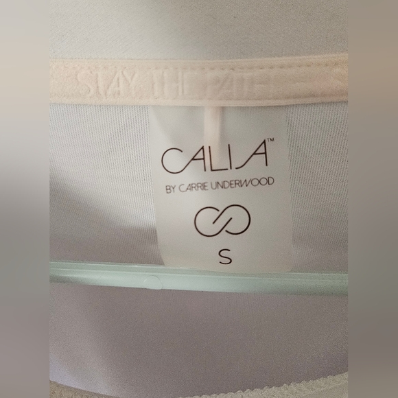 Calia Women's mock neck sweatshirt sweater, pale pink, small - Picture 3 of 3